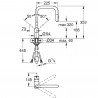 GROHE 32322DL2 Baterie Minta U-výpusť vytahovací sprška kartáčovaný Warm Sunset