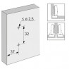HETTICH 9075088 talp 8099 D=5 mm