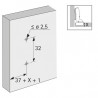 HETTICH 9075088 talp 8099 D=5 mm