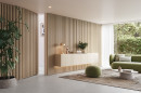 Astrata Ivory Oak 3S - dýhovaná lamela - lak  3040/31/31 - 8 ks v balení