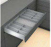 BLUM ZC7S500BS3 Ambia-line evőeszközös fiók LBX/MVX, NL=500/300 szén fekete CS-M