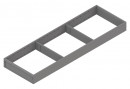 BLUM ZC7S650RS2 Ambia-line kerethez LBX/MVX, NL=650/200 indium szürke IG-M