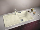 BLANCO 527204 Mosogató Zia 5 S fehér SOFT excenter nélkül Silgranit PuraDur