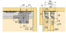 HETTICH 46417 TopLine 27 profil felső 3500mm