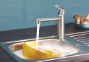 GROHE Csaptelep konyhába Eurosmart Cosmopolitan supersteel 30193DC0