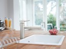 GROHE Csaptelep konyhába Concetto kihúzható zuhany supersteel 30273DC1