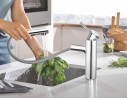 GROHE Csaptelep konyhába Concetto kihúzható zuhany króm 30273001