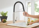 GROHE Csaptelep konyhába Concetto zuhany szilikon supersteel 31491DC0