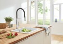 GROHE Csaptelep konyhába Concetto zuhany szilikon króm 31491000