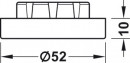 Hafele 637.76.422 távtartó gyűrű