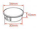 StrongLumio kapcsoló/szabályozó - alacsony mélység - 12/24V - 3PIN