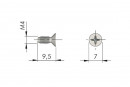 IF csavar Maori M4x9,5 PZ2