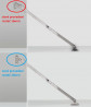 HETTICH 13233 lenyíló vasalat KH 200 mm