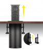 StrongPower PowerUp konnektor, 2x230V, Fekete, FR