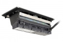 LEGRAND PopUp, 3x230V, 1x USB A/C, eloxált alumínium, SCHUKO