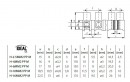 SK-H-6MM2 PP M sorkapcsok