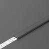 TM-takaró profil Slim/Smart10/Smart-In10 profilhoz rápattintható fekete 2000mm