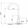 FRANKE Szett T84Č S2D 611-78 fekete + FP 9000.071 onyx