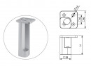 StrongLegs bútor láb FP005, 150Rmm, szürke RAL 9006