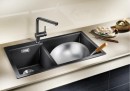 BLANCO 523064 Mosogató Pleon 9 tartufo InFino excenter nélkül silgránit PuraDur