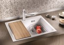 BLANCO 523050 Mosogató Pleon 8 tartufo InFino excenter nélkül silgránit PuraDur
