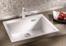 BLANCO 523050 Mosogató Pleon 8 tartufo InFino excenter nélkül silgránit PuraDur