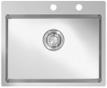 StrongSinks S3 Mosogató Duna 550, 550 x 505 mm rozsdamentes acél excenteres