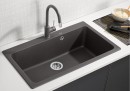 BLANCO 521811 Mosogató Naya XL 9 antracit excenter nélkül Silgranit PuraDur