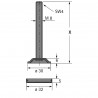 HETTICH 9318255 állító csavar alapzati lábazathoz M8/50