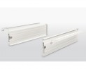FGV fióksín oldallappal H150/450 mm fehér