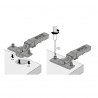 HETTICH 9313194 Novisys ráütődő 105° TB45 eurócsavar SiSy