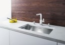 BLANCO 521581 Mosogató Claron 700-U selyem fényű nemesacél InFino rúd nélkül