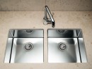 BLANCO 521573 Mosogató Claron 400-U selyem fényű nemesacél InFino rúd nélkül