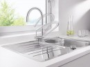 BLANCO 521544 Csaptelep Coressa-f króm, kar balra