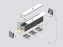 StrongLumio profil LED Linea20 alu elox 2000mm