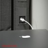 VersaHit Mono 1x230V, csiszolt alumínium
