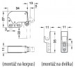 HAFELE 245.54.701 mechanizmus fogantyú nélküli nyitásra Mini Latch