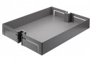 K-VIBO Potravinka ROLL šedé dno/šedé plné bočnice 600/1460-1900