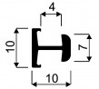 SEVROLL 04209 összekötő profil H04/07 3m oliva