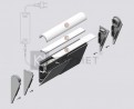 StrongLumio LED profil WALLE burkolat eloxált 3000mm