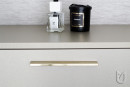 TULIP gomb Envel 32 fekete matt + csavar