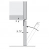 HETTICH 79691 Turbo-clip oldalsó profilokra