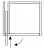 K-HAWA Concepta III 25 Push, balos verzió, 1200 - 2200mm