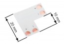 STRONG LED sarok csatlakozó forrasztásra 10 mm