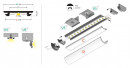 StrongLumio LED profil Arc 12, natúr alumínium, 2m