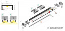 StrongLumio LED profil Begton 12, fehér, 2m