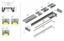 StrongLumio LED profil Surface 10 fehér alu 2000mm