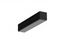 StrongLumio LED profil Smart16 alu fekete 1000mm