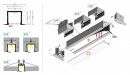 StrongLumio LED-profil Smart-In16 alu nyers 3000mm