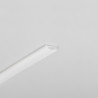 StrongLumio műanyag LED profil Slash8, tejfehér, 3m